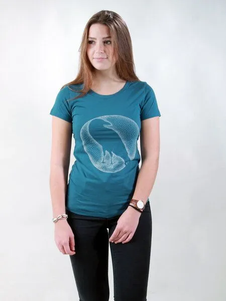 NATIVE SOULS NATIVE SOULS T-Shirt Damen Crow, Teal, – Produktbild 1 von 1