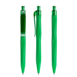 prodir prodir® Druckkugelschreiber QS20 Soft Touch PRT Push, blaue Mine, hellgrün – Produktbild 1 von 1