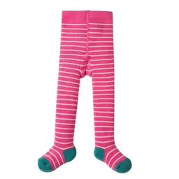 Frugi Frugi Thermo-Strumpfhose in pink-weiss geringelt – Produktbild 1 von 1