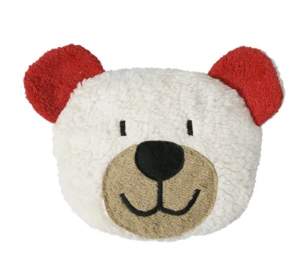 Efie Efie Dinkelkorn-Wärmekissen Teddy, rot (KbA) – Produktbild 1 von 2