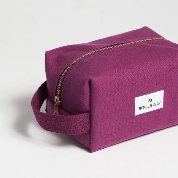 Souleway Souleway Classic Washbag S, Bordeaux red, – Produktbild 4 von 4