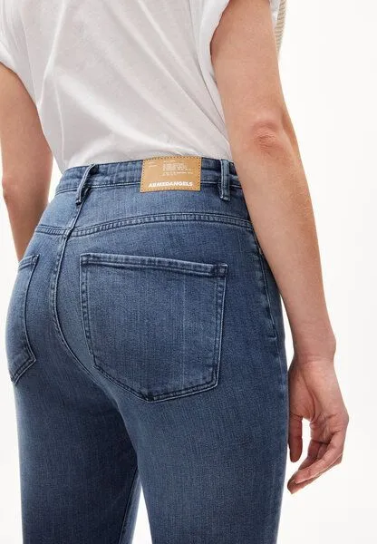 ARMEDANGELS ARMEDANGELS INGAA Damen Jeans Skinny Leg High Waist Bio-Baumwoll Mix X-Stretch, Stone wash, – Produktbild 3 von 4