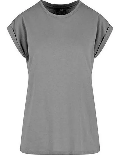 New Morning Studios New Morning Studios Ladies Extended Shoulder Tee Damen T-Shirt, Hellgrau, – Produktbild 1 von 3