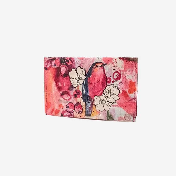 paprcuts paprcuts RFID Kartenhalter, Curious redbreast | jules boho, – Produktbild 1 von 4