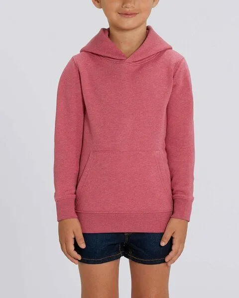 YTWOO YTWOO Kinder Hoodie, Kapuzenpullover für Mädchen und Jungen, Pullover in viele Farben, Rot meliert, – Produktbild 2 von 4