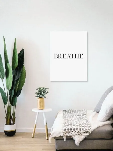 Photocircle Photocircle Poster / Leinwandbild - Breathe No3 – Produktbild 4 von 4