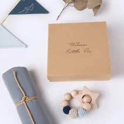 NoniKids Berlin NoniKids Berlin NoniKids Geschenkebox * Petit Animals * blau I GOTS Bio – Produktbild 1 von 1