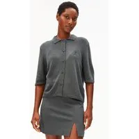 ARMEDANGELS ARMEDANGELS LINO BLEND Damen Leinen-Mix, Space steel, – Produktbild 1 von 1