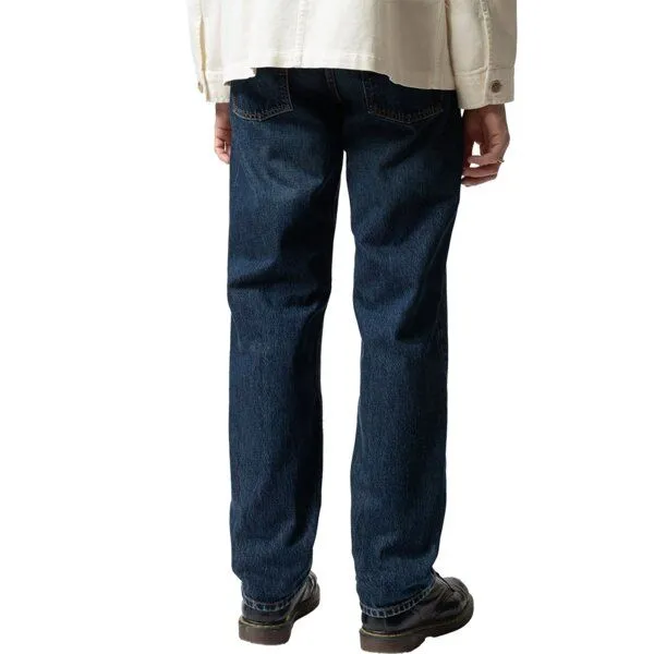 Nudie Jeans Nudie Jeans Regular Fit Herren Jeans - Rad Rufus - aus 100% biologisch angebauter Baumwolle, Blue, – Produktbild 3 von 8