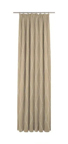 Nature by Adam Nature by Adam Vorhang aus 100% Bio-Baumwolle - Made in Germany - Casket Valdelana light, Beige, – Produktbild 2 von 6