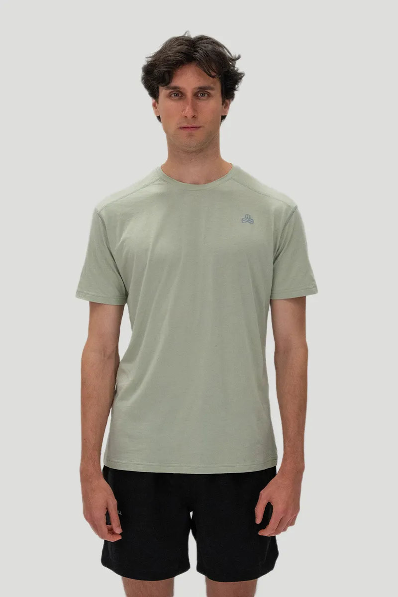 Boldwill Boldwill Herren vegan T-Shirt Holz Salbei Grün, Hellgrün, – Produktbild 1 von 1