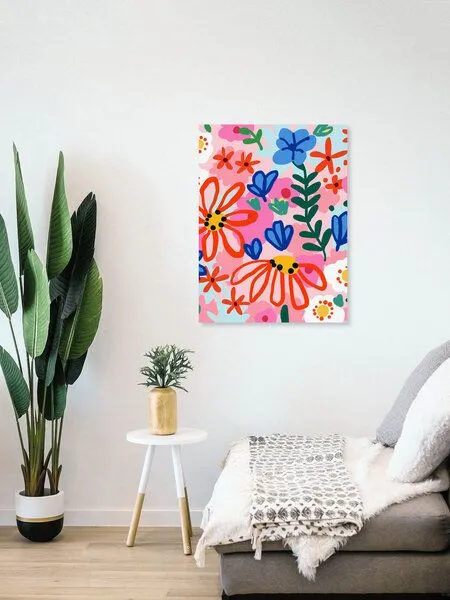 Photocircle Photocircle Poster / Leinwandbild - That Floral Summer Kinda Feeling – Produktbild 4 von 4