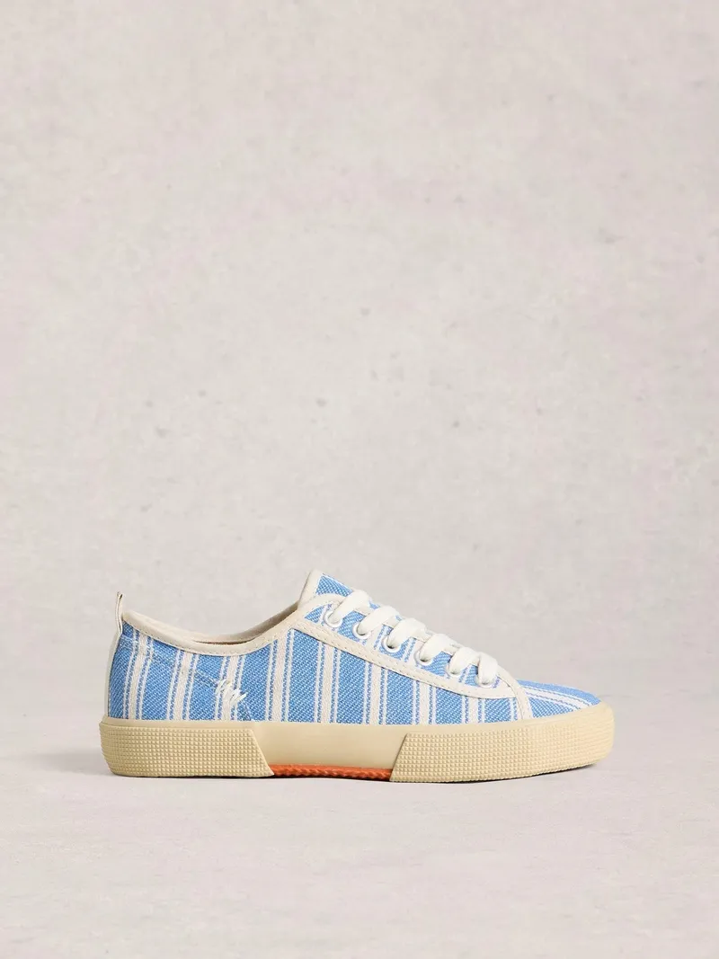 White Stuff Stoffsneaker Pippa - 41, Blau multi, – Produktbild 1 von 4