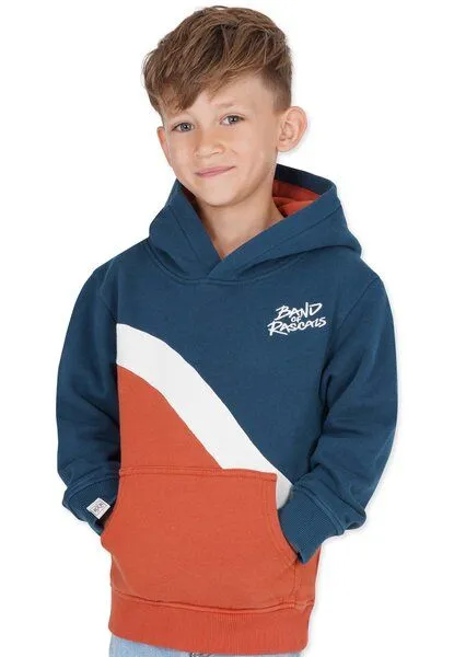 Band of Rascals Band of Rascals Wave Hooded, Dark-petrol-burned-brick, – Produktbild 1 von 4