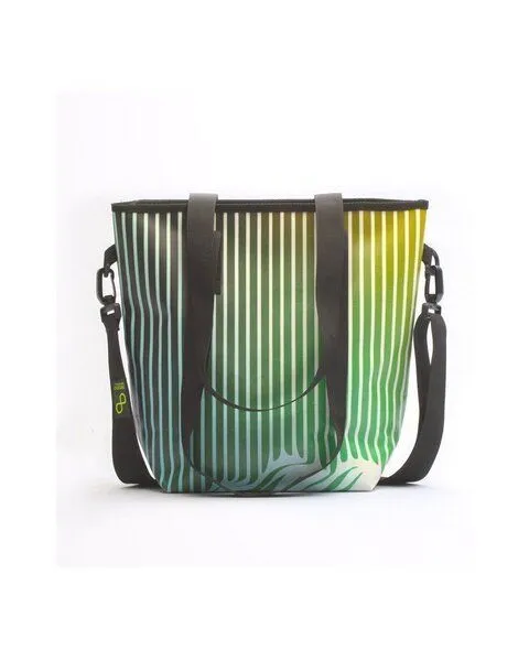 DEMANO DEMANO Tote Bag Hergestellt aus Recycelten Bannern Carmen, Blau, – Produktbild 2 von 4