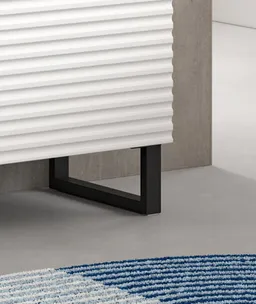Inn.Furn Hochschrank Roove (Großer Badschrank in Weiß, 4-türig, 70 x 193 cm) mit Soft-Close-Funktion – Produktbild 1 von 1