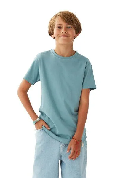 Band of Rascals Band of Rascals Basic T-Shirt, Arctic-blue, – Produktbild 4 von 5