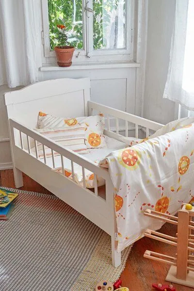ingegerd ingegerd Kinderbettwäsche starflower orange – Produktbild 3 von 3