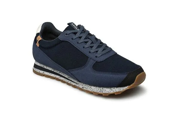SAOLA SAOLA Vegane Sneaker für Damen - Alta Vibram, Dunkelblau, – Produktbild 4 von 4