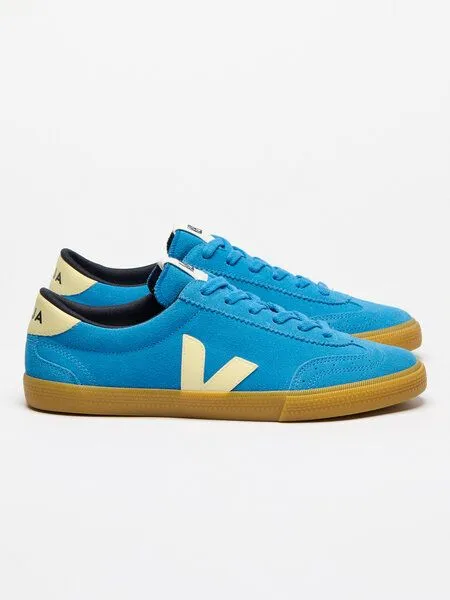 Veja Veja Volley Suede - Damen Sneaker, Egee sun (blau), – Produktbild 1 von 3