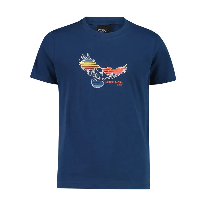 CMP Bio-Baumwoll-T-Shirt Kinder CMP, Bleu, – Produktbild 1 von 1