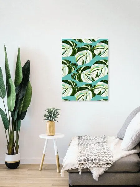 Photocircle Photocircle Poster / Leinwandbild - Summer Monstera II – Produktbild 4 von 4