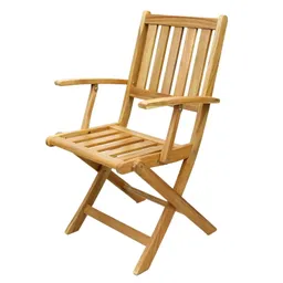 Kölle Klappsessel 'Nancy', FSC-zertifiziertes Akazienholz, 90 x 54,5 x 59,5 cm – Produktbild 1 von 1