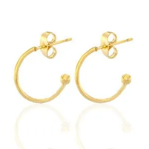 ELEKTROPULLI Creolen in 12mm von Elektropulli, Gold, – Produktbild 2 von 5