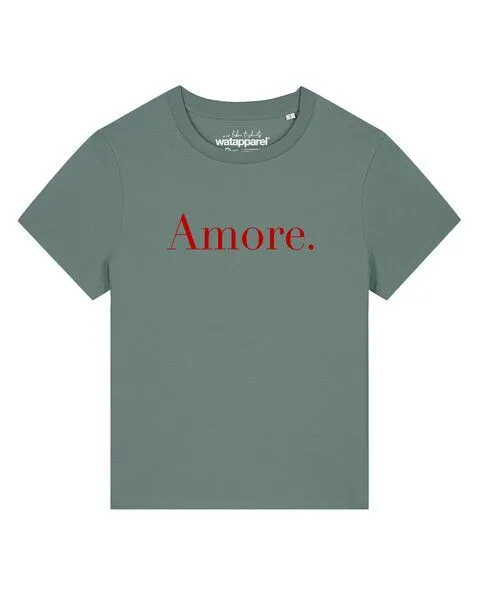 watapparel watapparel T-Shirt Frauen Amore, Green bay, – Produktbild 1 von 2