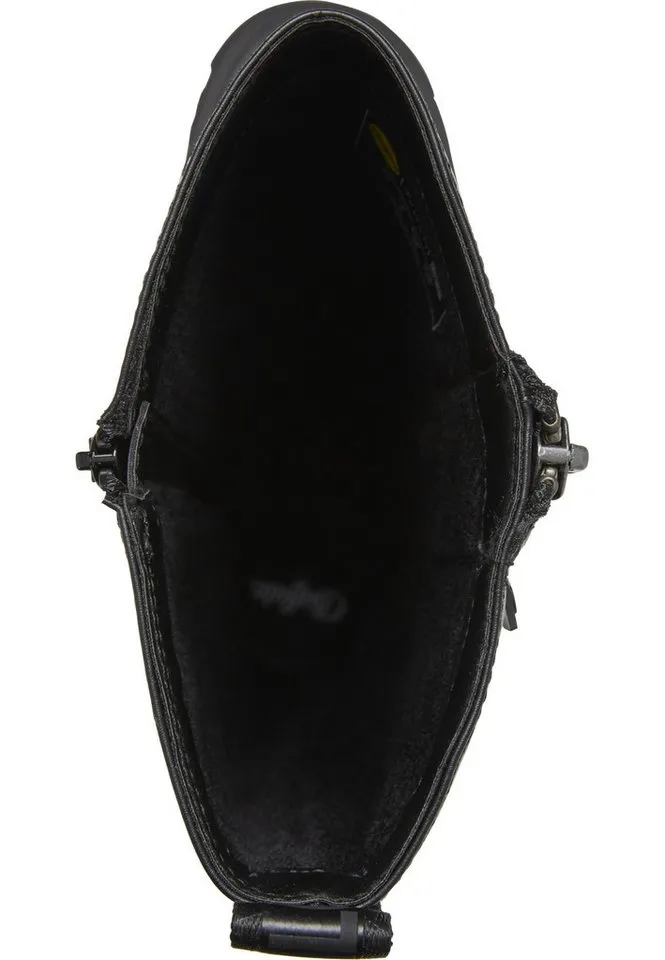 Buffalo Buffalo ASPHA BOOT HI ZIP - VEGAN NAPPA Stiefel, Schwarz, – Produktbild 3 von 5