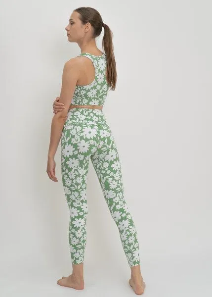 boochen boochen Sport BH Ubud - Top mit Blumenprint, Green moonflower (grün), – Produktbild 4 von 4