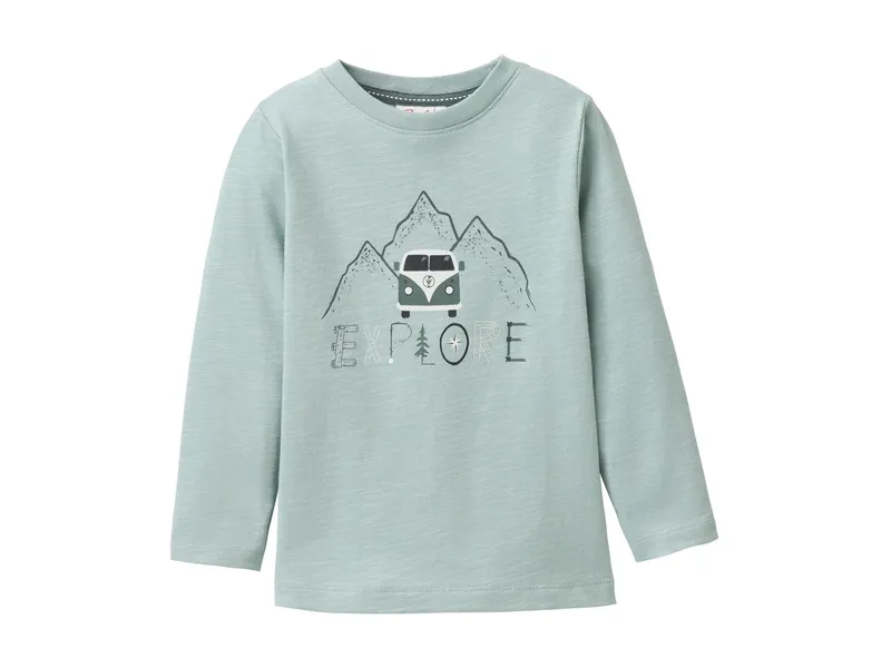 People Wear Organic People Wear Organic Langarm-Shirt mint 122/128, Grün, – Produktbild 1 von 1