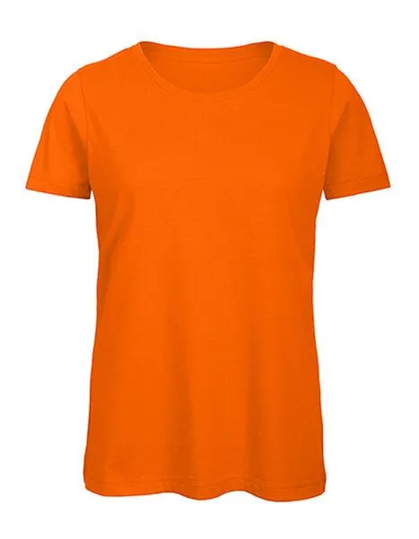 B&C Collection B&C Collection Inspire T-Shirt / Damen / Lady Rundhals 140 gr /m², Orange, – Produktbild 2 von 3