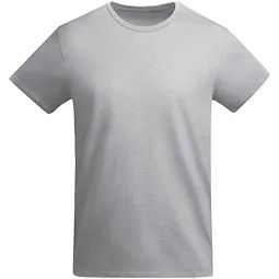 Roly Breda T-Shirt für Kinder, Marl Grey, 11/12, Hellgrau, – Produktbild 1 von 1