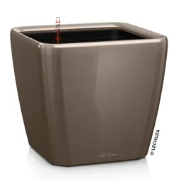 Lechuza® Lechuza® 'Quadro LS 28', taupe, ca. 28 x 28 x H 26 cm – Produktbild 1 von 1