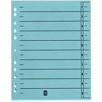 50 Trennblätter hellblau 230 g/m² – Produktbild 1 von 1