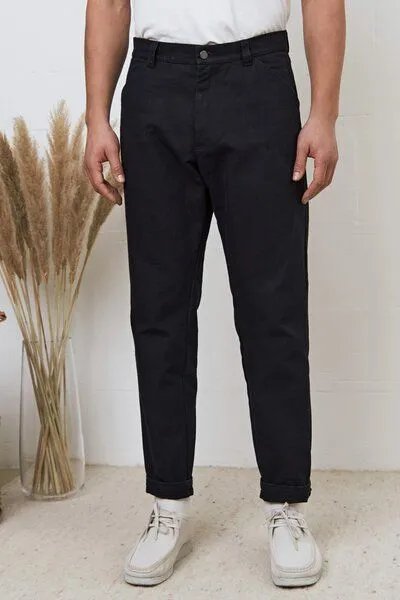 About Companions About Companions Hose Olf eco canvas 420g, Schwarz, – Produktbild 2 von 4