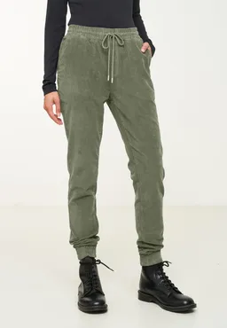 recolution Recolution Damen vegan Jogginghose Chino Chaiturus Khaki – Produktbild 1 von 1