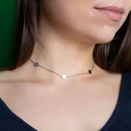 ALEXASCHA ALEXASCHA Kurze Münzkette | gold, silber, roségold | AVA – Produktbild 1 von 1