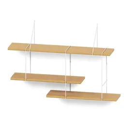Hausen Hausen Wandregal SHRINK shelf oak / white – Produktbild 1 von 1