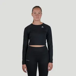 Boldwill Boldwill [PF62.Wood] Longsleeve Crop Top – Produktbild 1 von 1