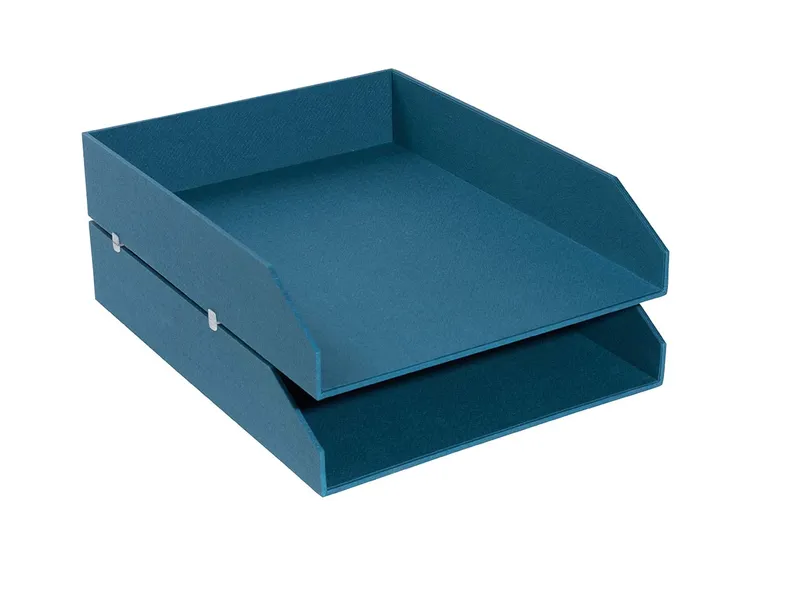 Exacompta 2 Exacompta Briefablagen "Office By Me", DIN A4+, blaugrün – Produktbild 1 von 1