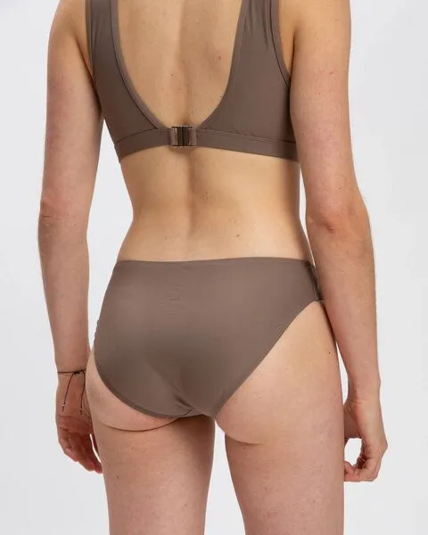 MATONA Matona Bikini Höschen aus Econyl für Frauen / Bikini Briefs, Taupe, – Produktbild 2 von 4