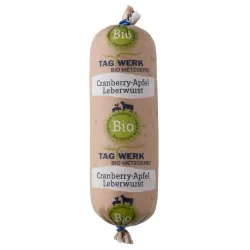 TAGWERK TAGWERK Leberwurst mit Cranberry & Apfel aus Bayern – Produktbild 1 von 1