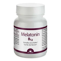 Dr. Jacob's Dr. Jacob's Melatonin 1 mg B12 Lutschtabletten vegan – Produktbild 1 von 1