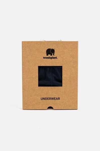 Trendsplant Trendsplant Organic Essential Boxer Briefs Navy, Blau, – Produktbild 3 von 4