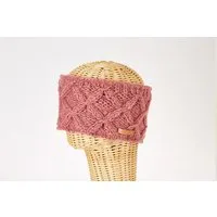 short'n'pietz short'n'pietz Schurwollstirnband mit Zopfrautenmuster, handgestrickt, Altrosa, – Produktbild 1 von 1