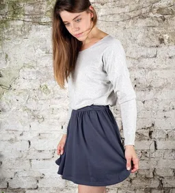 Lena Schokolade Lena Schokolade Rock aus Bio-Jersey – Produktbild 1 von 1