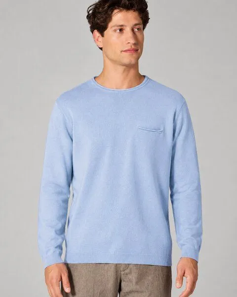 HempAge HempAge Hanf Sweatshirt, Water(blau), – Produktbild 1 von 4