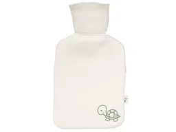 Grünspecht Wärmflasche aus Naturlatex mit Bio-Baumwolle Bezug Schildkröte Maße 18 x 31 x 2 cm, Fassungsvermögen 0,8 l – Produktbild 1 von 1